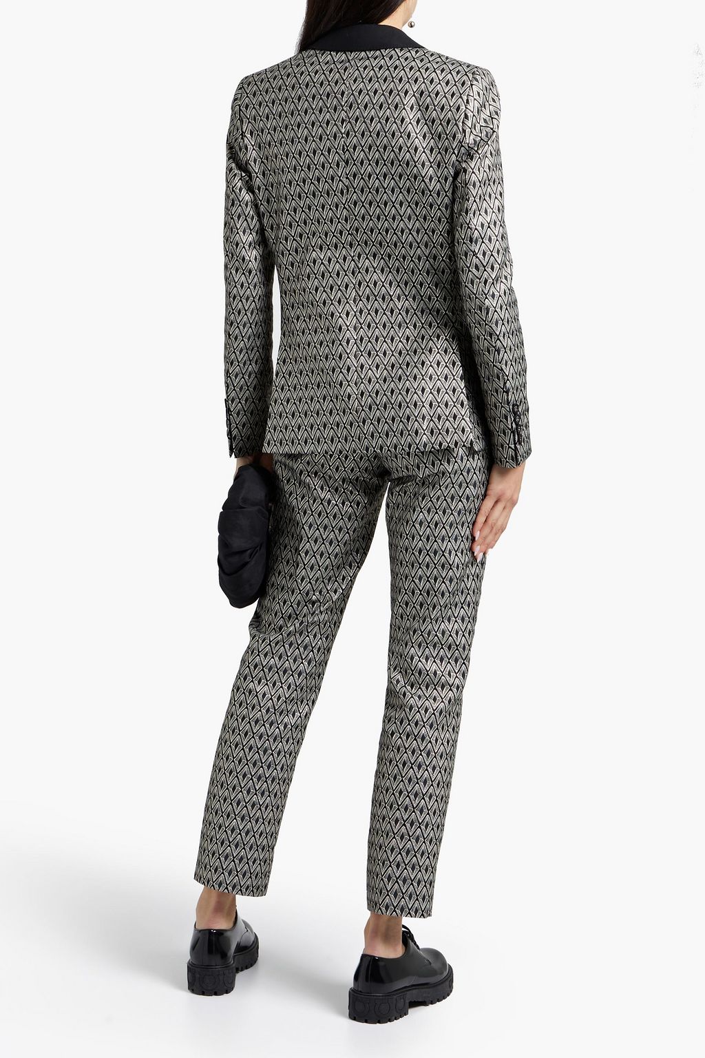 OFFICINE GÉNÉRALE Vanessa metallic jacquard blazer