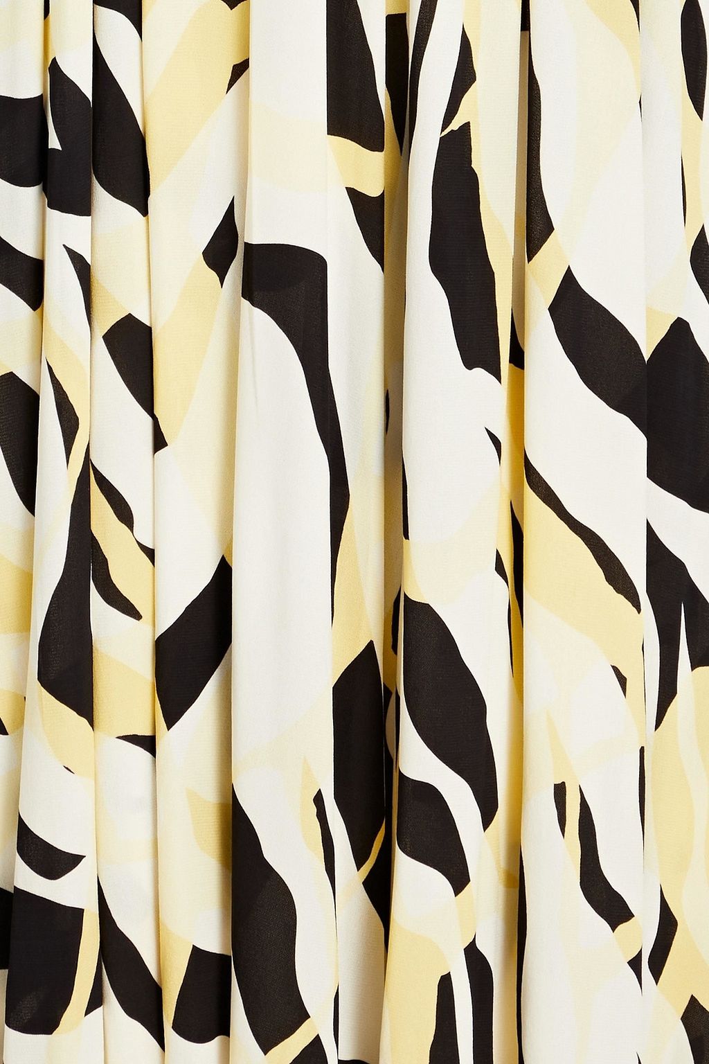 ROBERTO CAVALLI Asymmetric draped printed crepe maxi dress