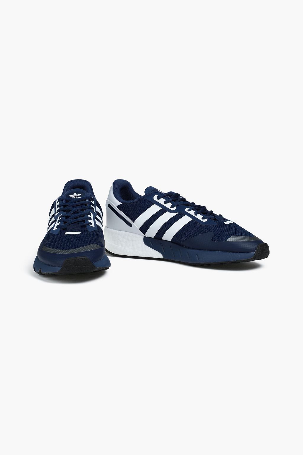 ADIDAS ORIGINALS ZX 1K Boost coated stretch-knit running sneakers