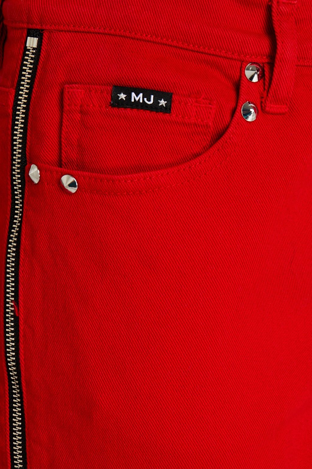MARC JACOBS Buckle-embellished high-rise skinny jeans