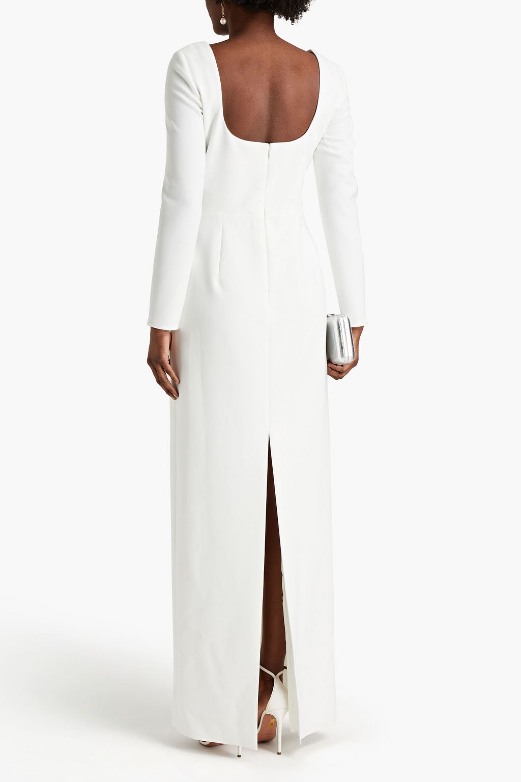 CAROLINA HERRERA Crepe gown