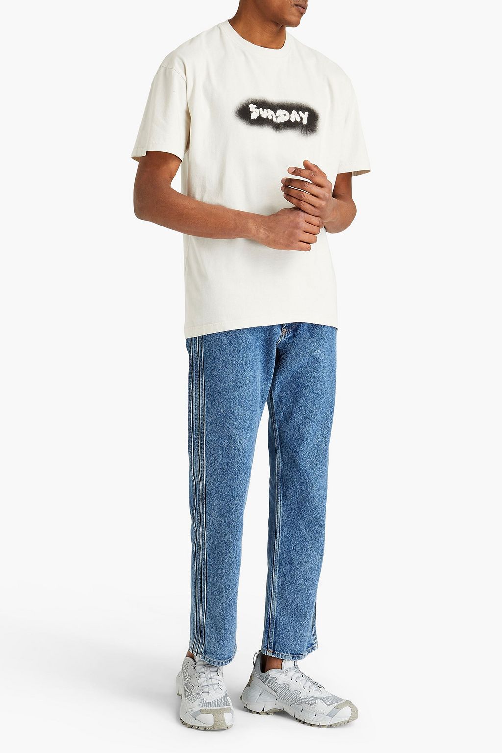 VETEMENTS Printed cotton-jersey T-shirt