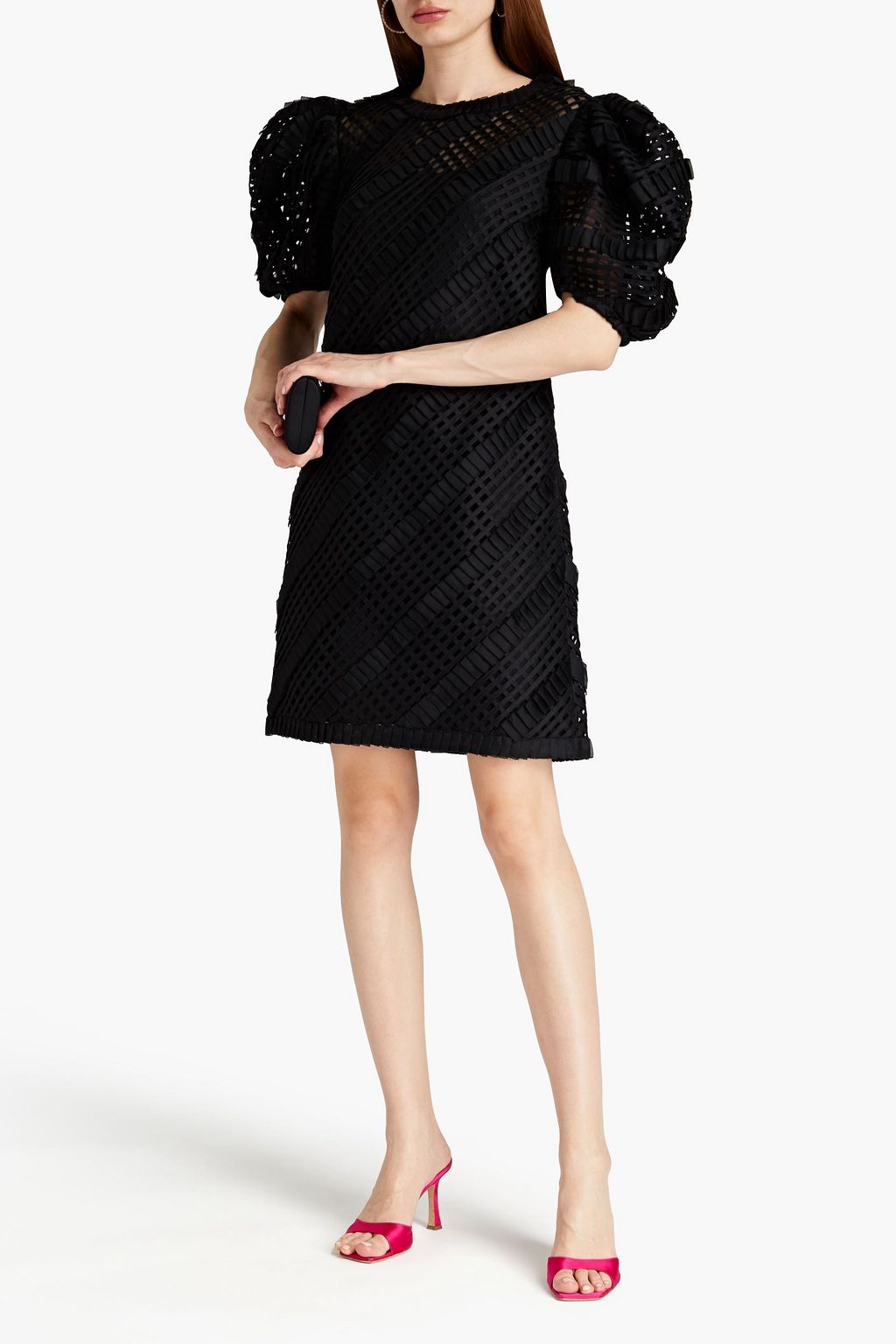 CAROLINA HERRERA Silk mini dress