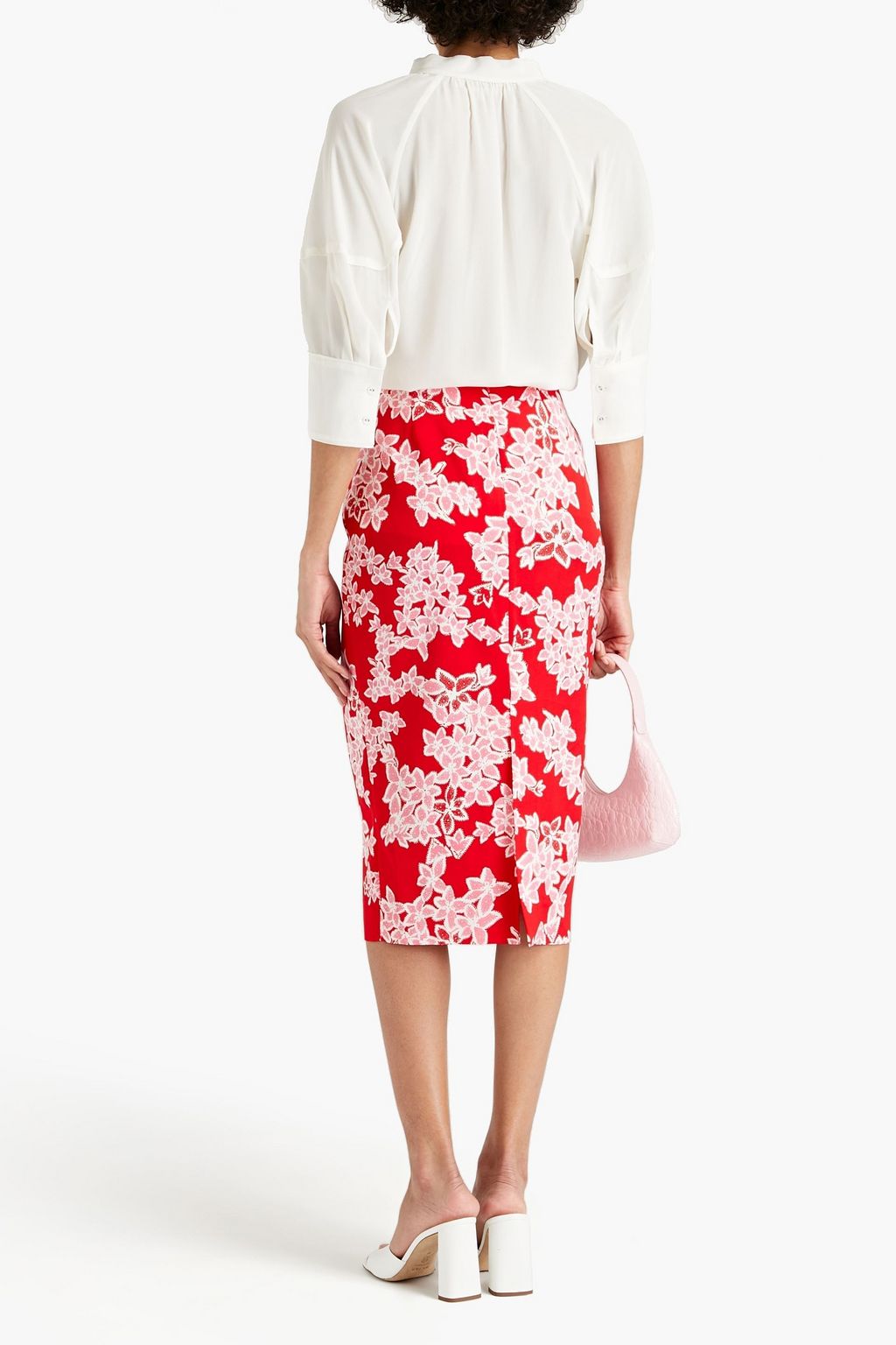 DIANE VON FURSTENBERG Lynn silk crepe de chine blouse
