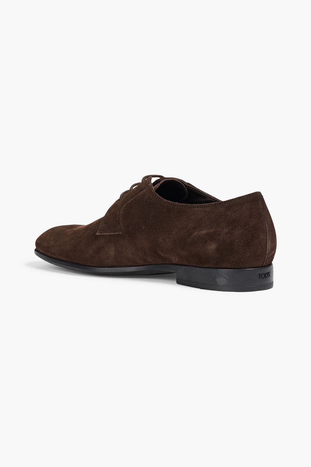TOD'S Suede derby shoes
