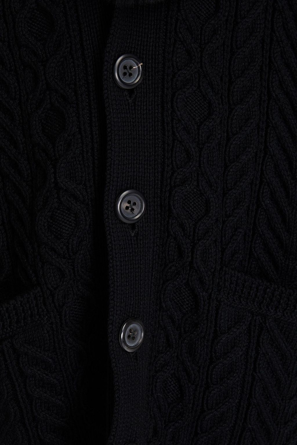 MARC JACOBS Cable-knit wool cardigan