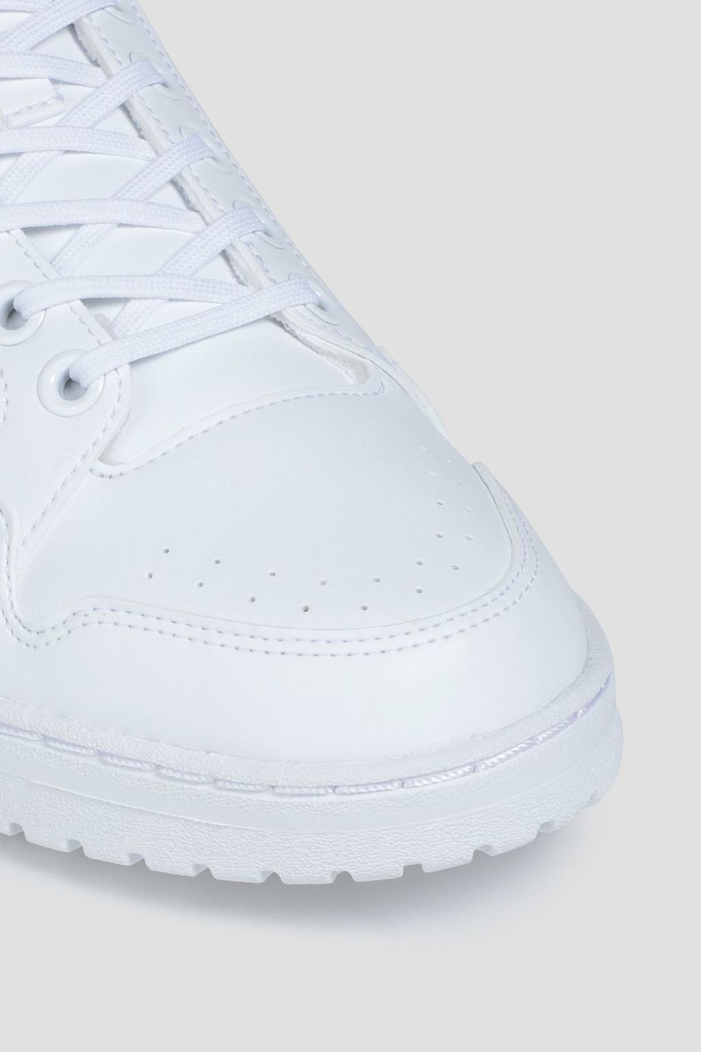 ADIDAS ORIGINALS NY 90 embroidered faux leather sneakers