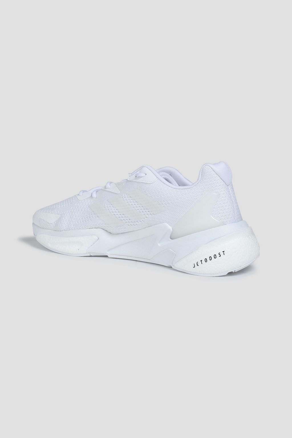 ADIDAS Rubber-trimmed stretch-knit running sneakers