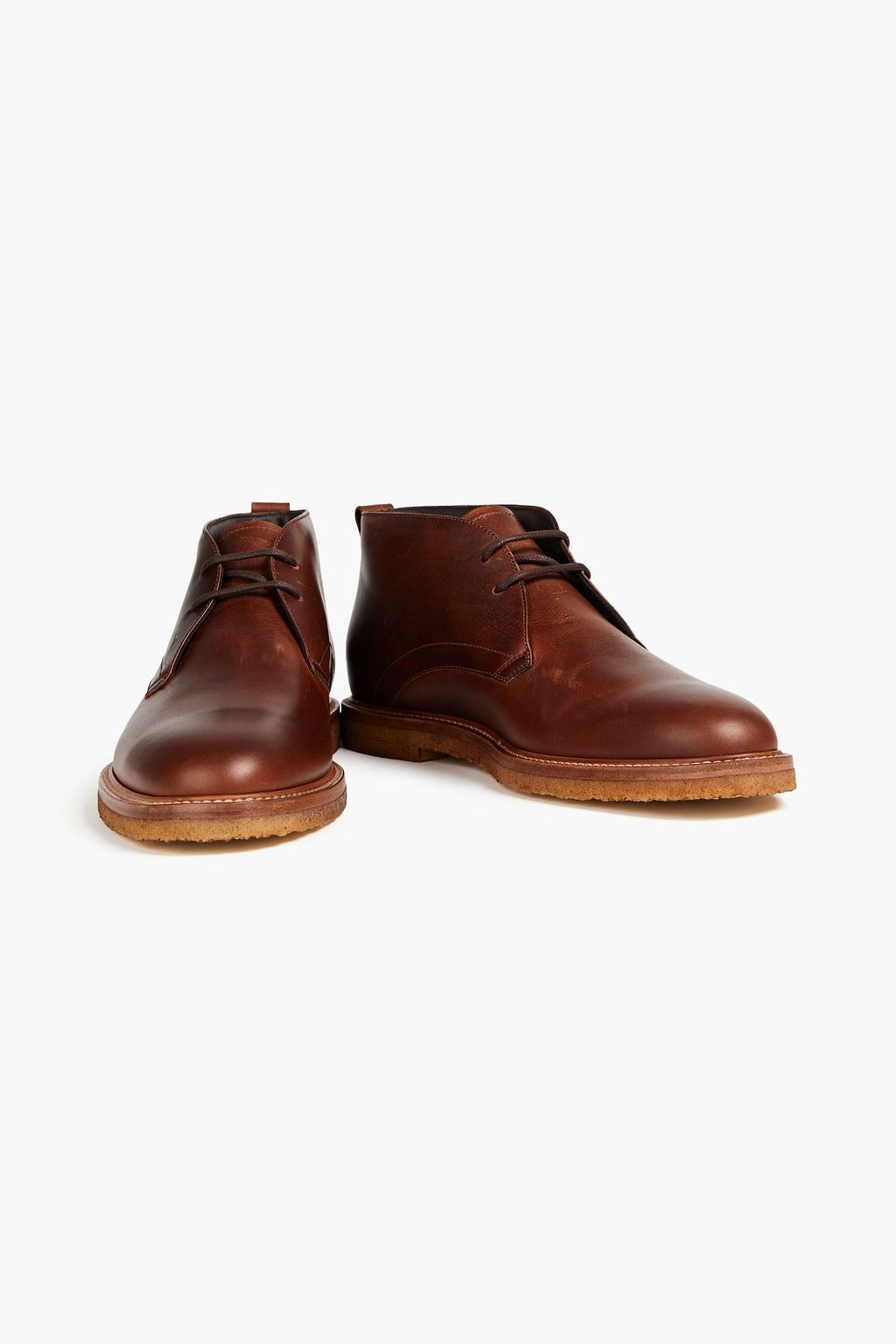 TOD'S Leather desert boots