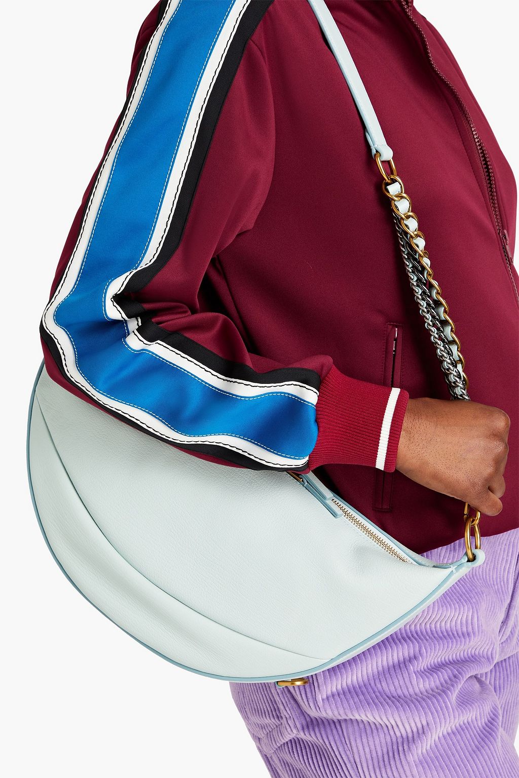 ブラック プリント クレープ ミディ丈ラップドレス | THE OUTNET ブラック プリント クレープ ミディ丈ラップドレス | THE OUTNET