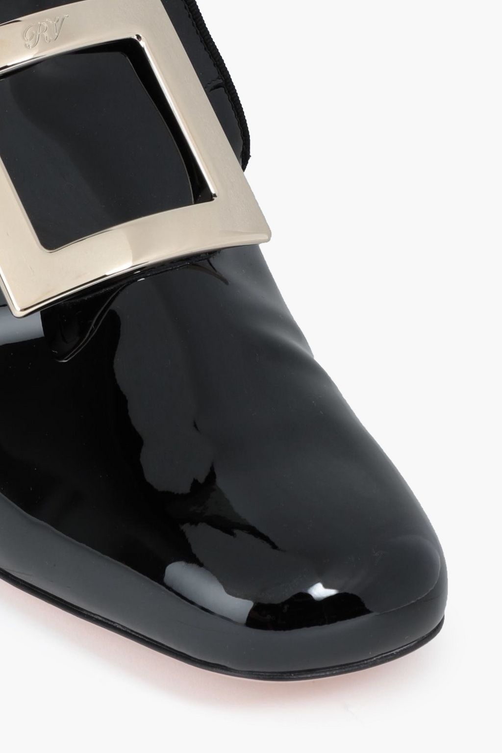 ROGER VIVIER Tres Vivier glossed-leather pumps