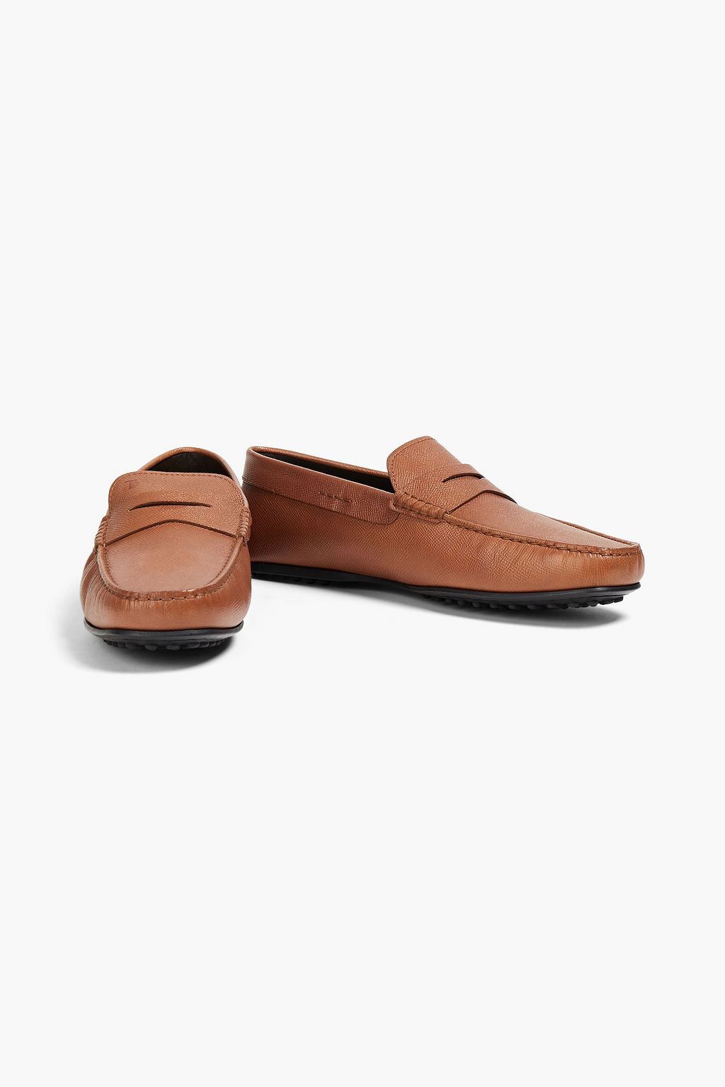 TOD'S Drivers aus strukturiertem Leder