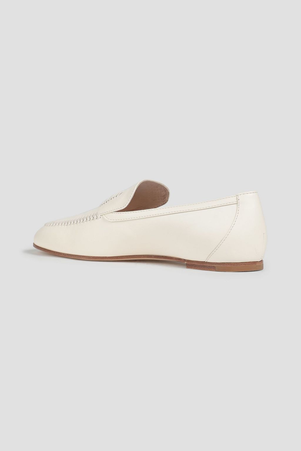 TOD'S Whipstitched leather loafers