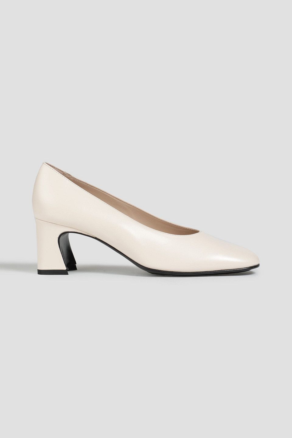 Tod's Leather Pumps In Ecru