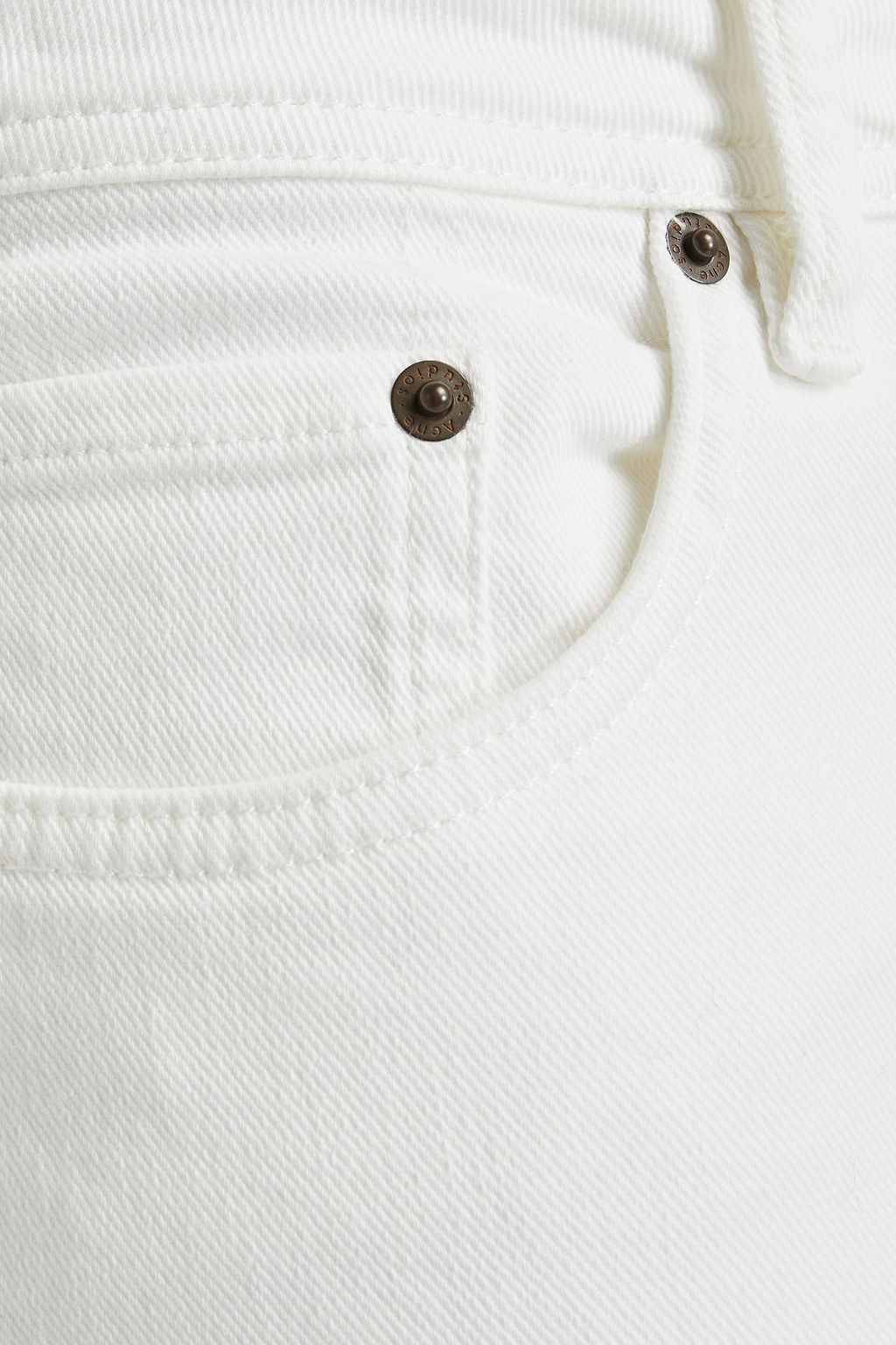 ACNE STUDIOS BLÅ KONST Climb faded mid-rise skinny jeans