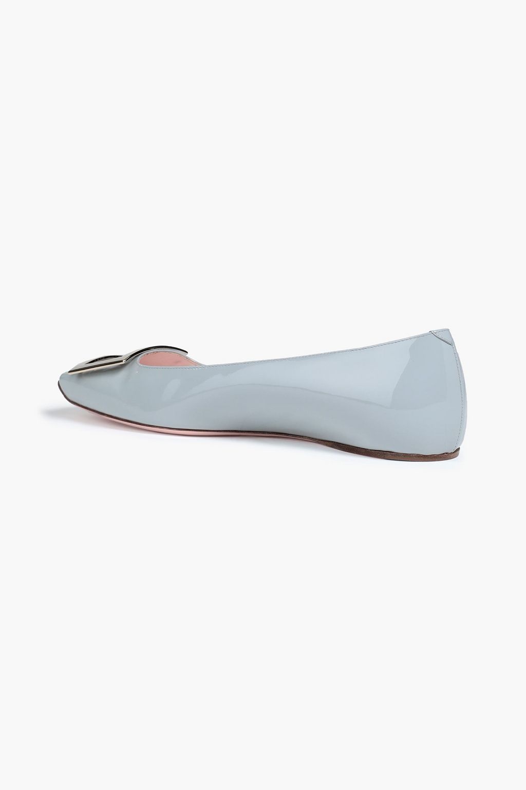 ROGER VIVIER Trompette Bellerine patent-leather ballet flats
