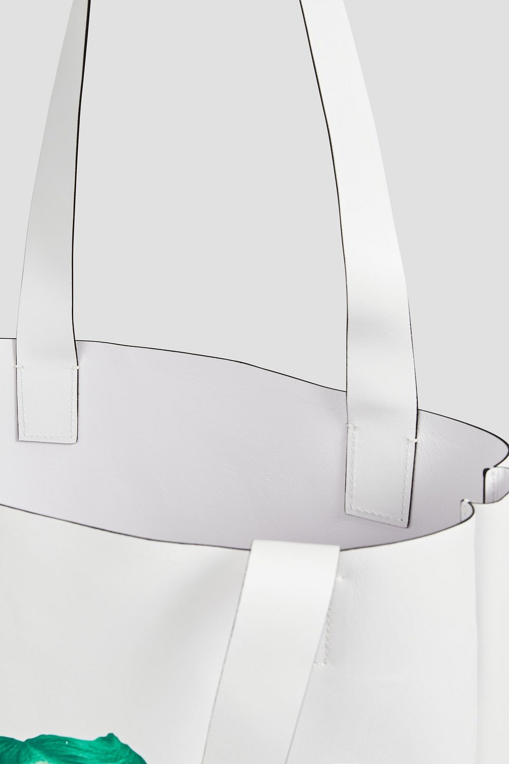 VALENTINO GARAVANI WITH UNDERCOVER Printed textured-leather tote