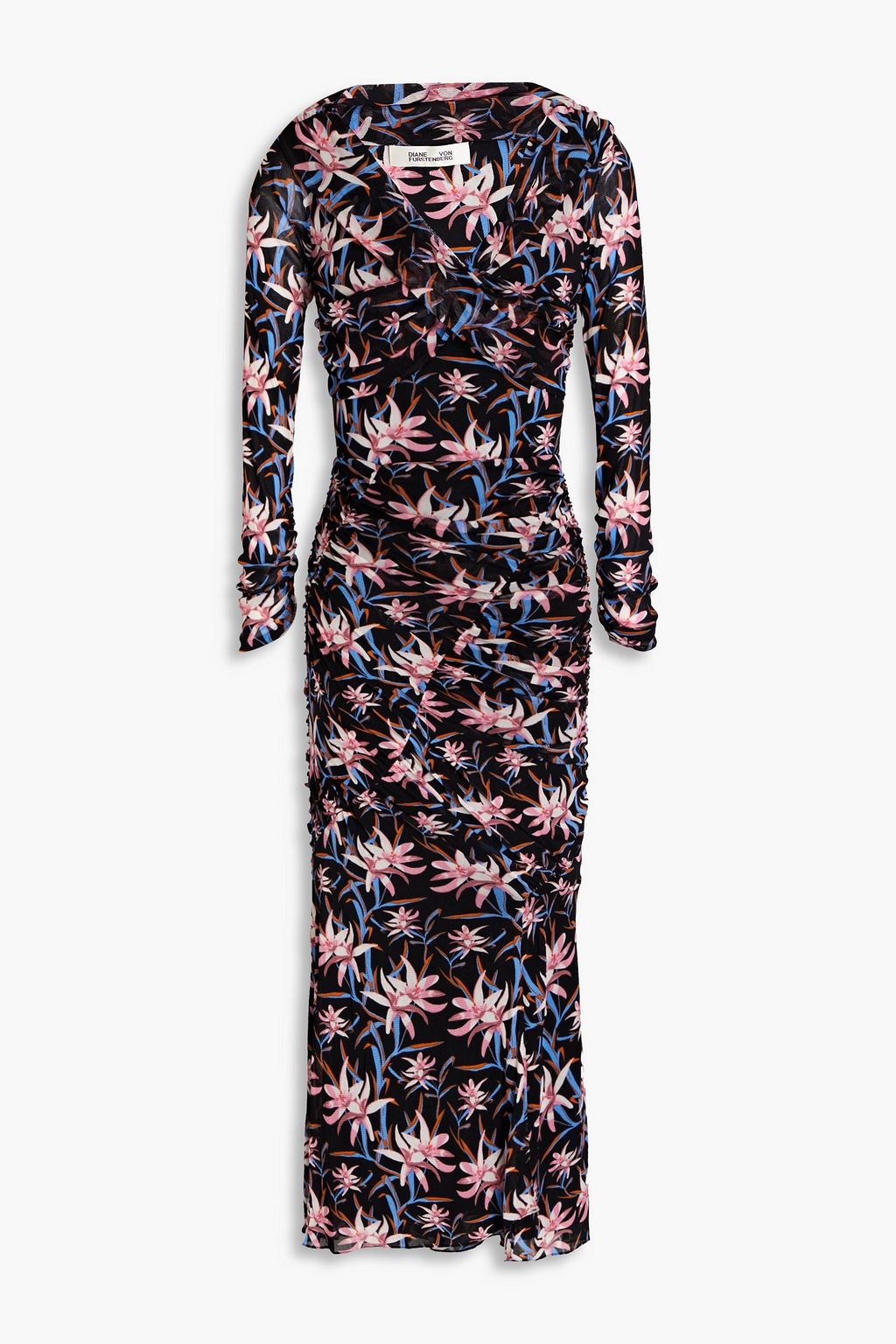 Diane von on sale furstenberg ruched dress