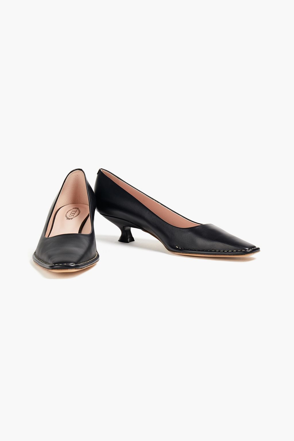 TOD'S حذاء بكعب عالٍ من الجلد
