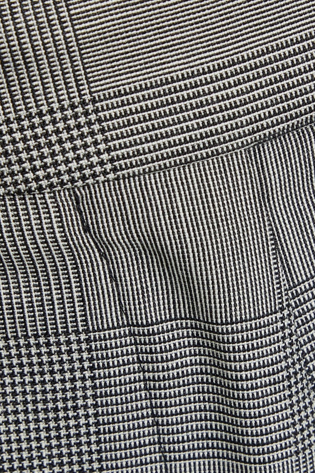 OFFICINE GÉNÉRALE Vera Prince of Wales checked wool straight-leg pants