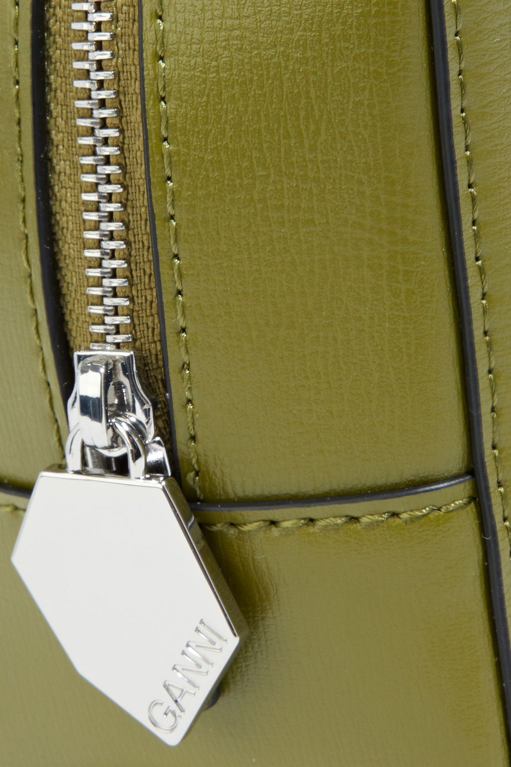 GANNI Leather shoulder bag