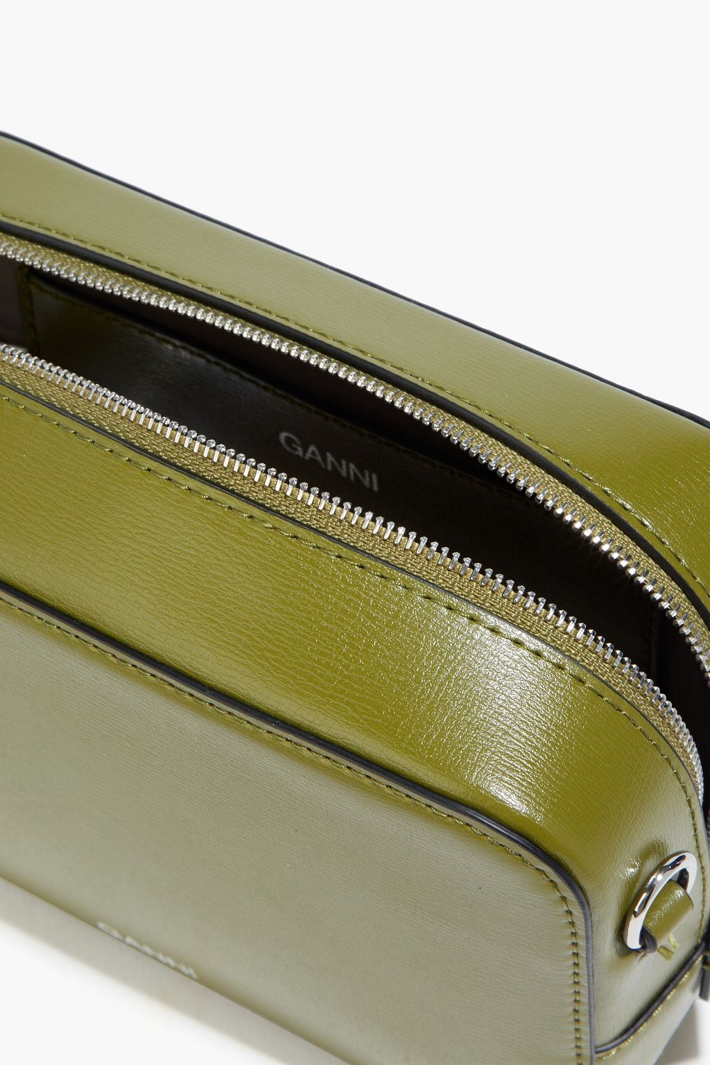 GANNI Leather shoulder bag