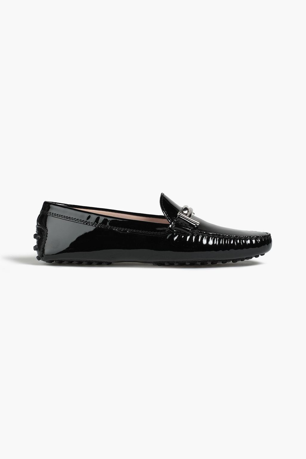 TOD'S Double T shearling loafers | THE OUTNET