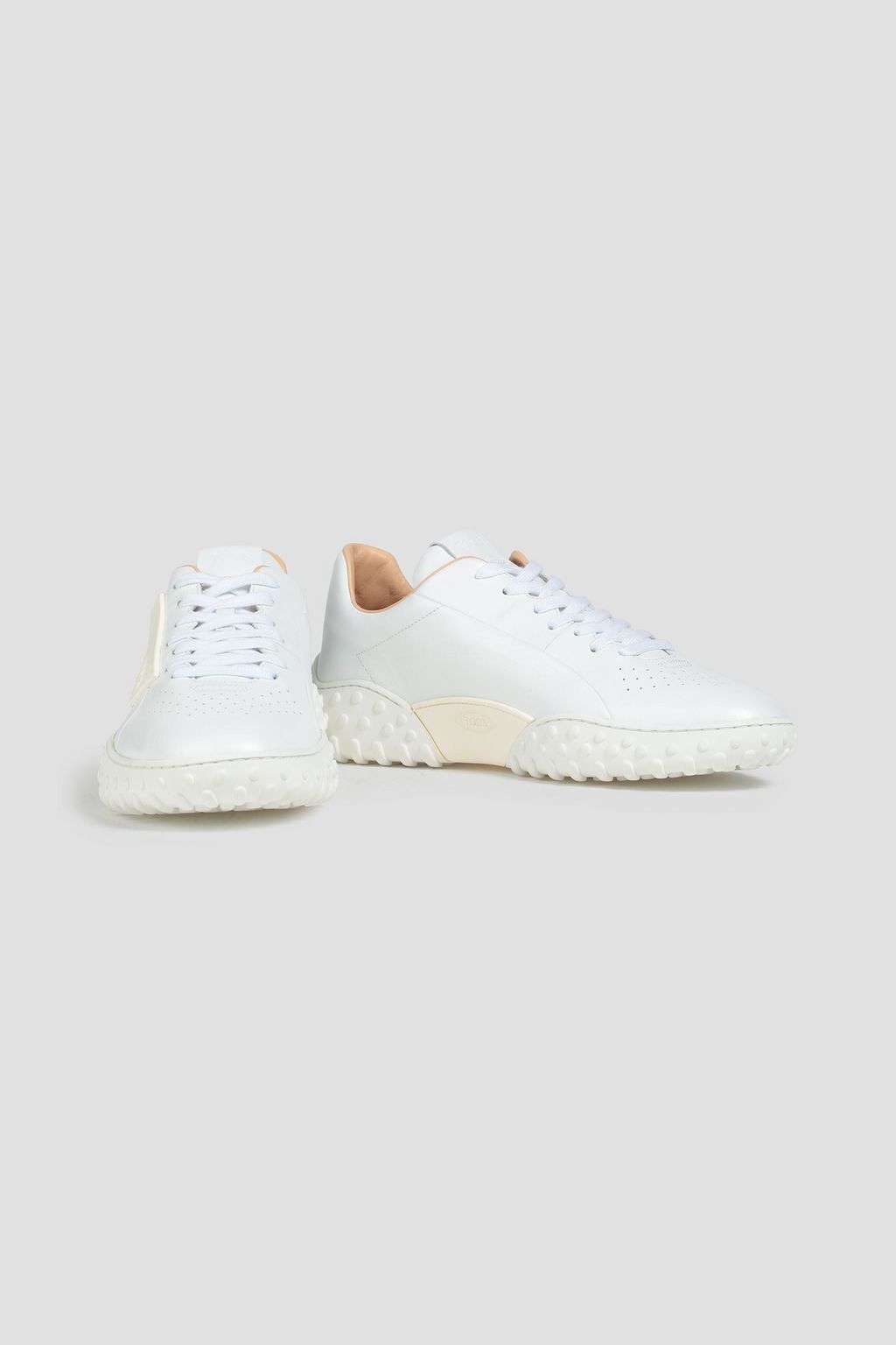 TOD'S Cassetta perforated leather sneakers