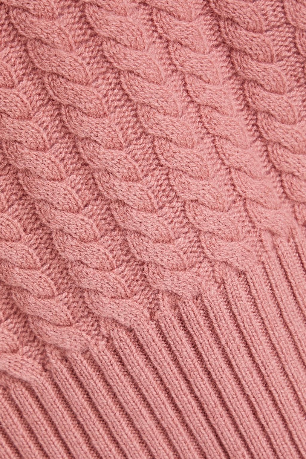 THEORY Cable-knit cashmere sweater