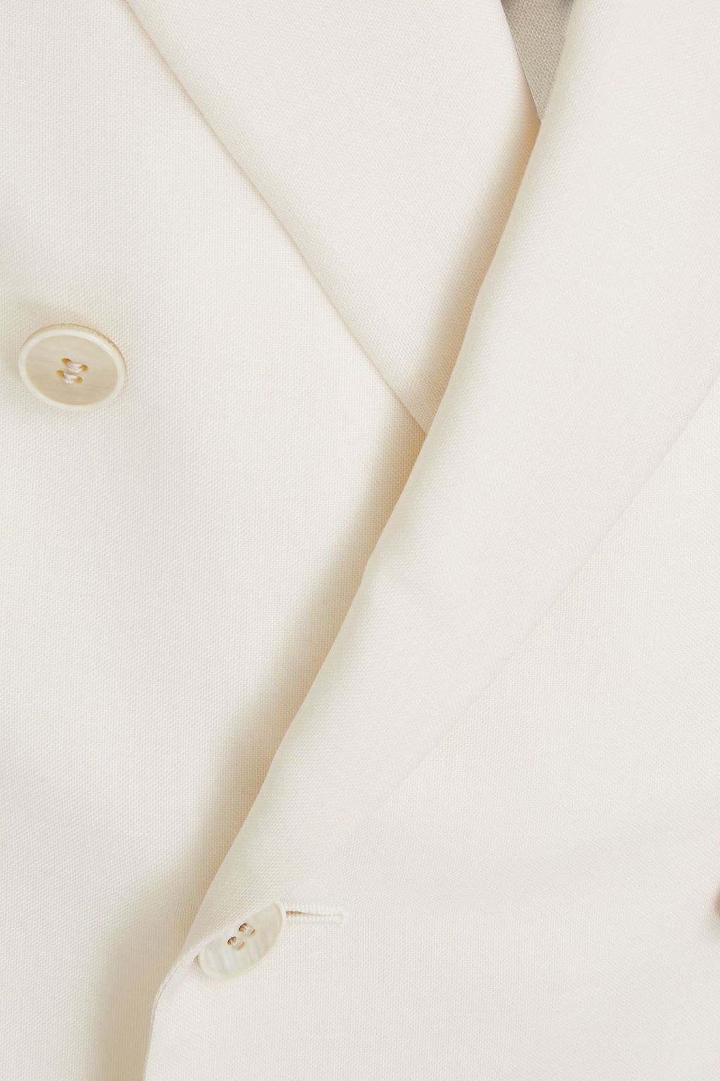 VALENTINO GARAVANI Doppelreihiger Blazer aus Crêpe aus einer Mohair-Wollmischung