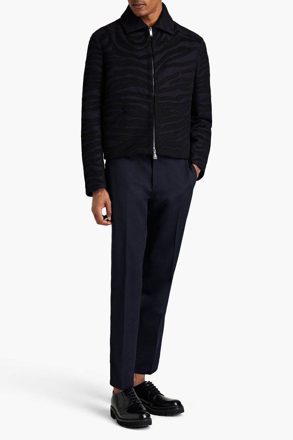 VALENTINO GARAVANI Wool-jacquard jacket