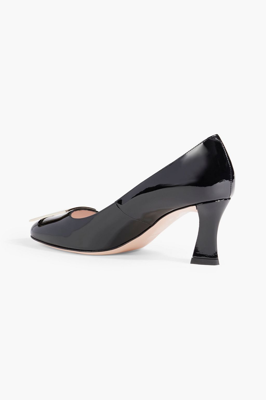 ROGER VIVIER Embellished patent-leather pumps