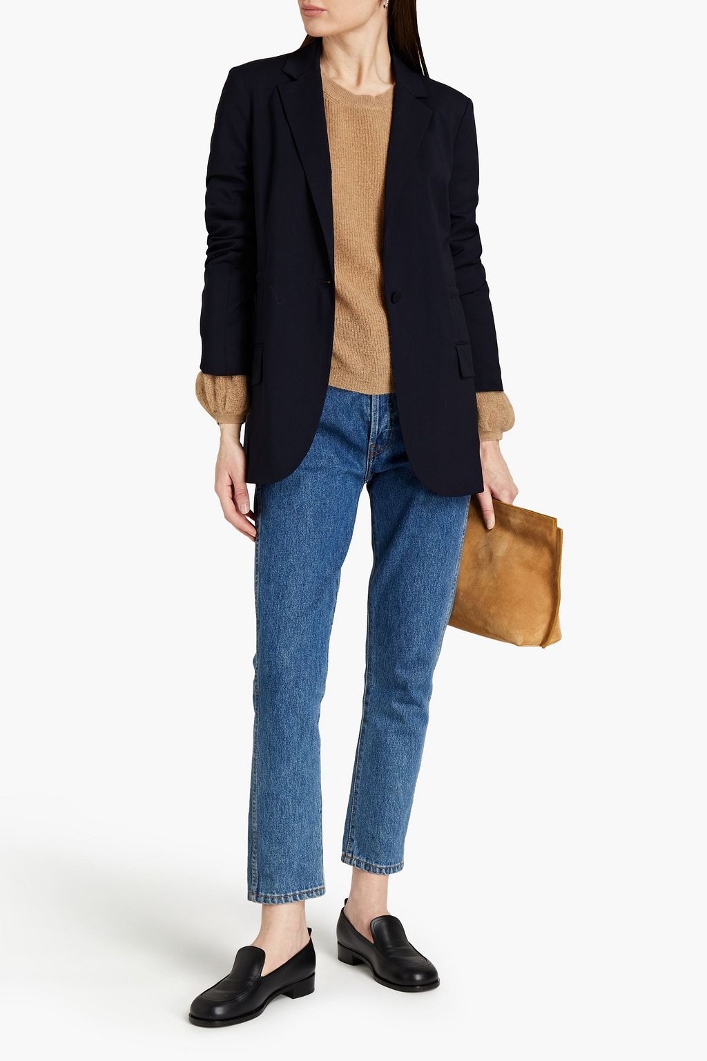 THEORY Mélange wool blazer