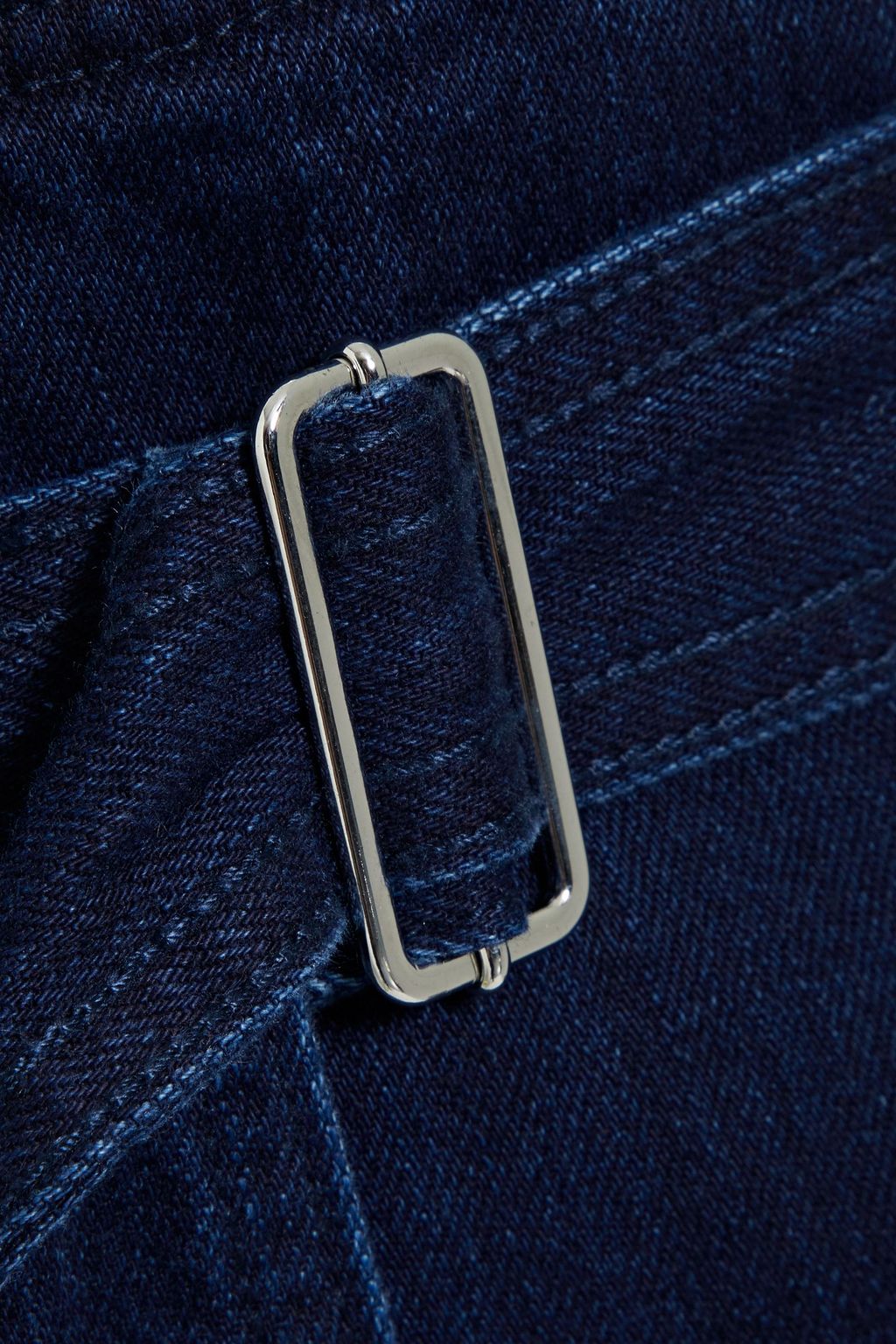 OFFICINE GÉNÉRALE Charlotte belted denim mini skirt