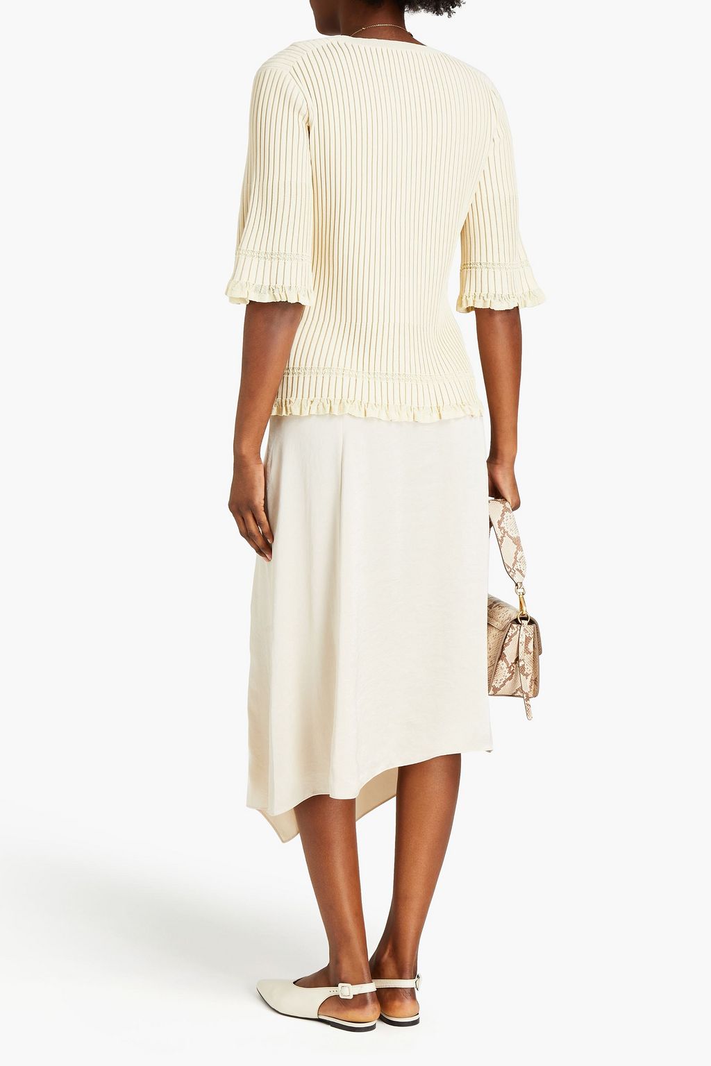 THEORY Ribbed-knit sweater