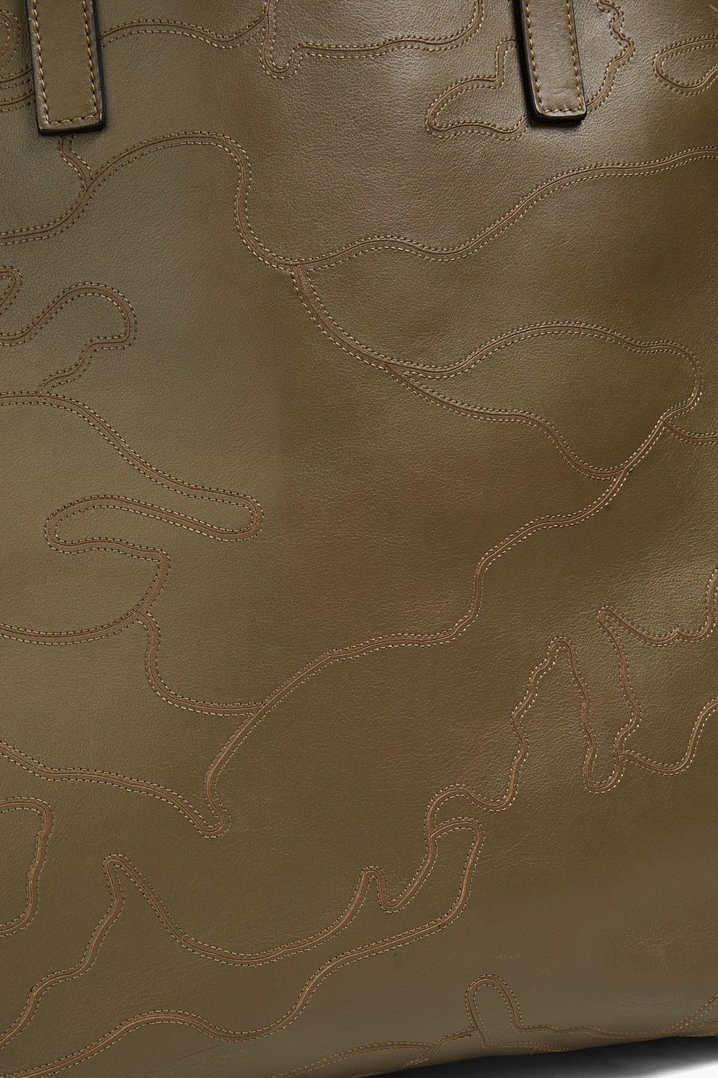 VALENTINO GARAVANI Embroidered leather tote