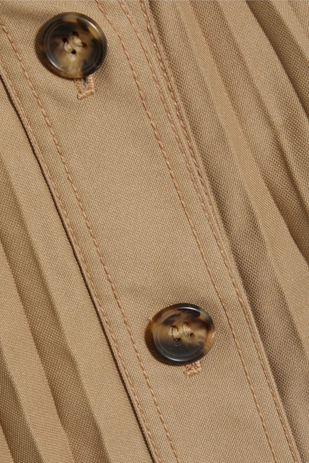 REDVALENTINO 캔버스 플리츠 스커트