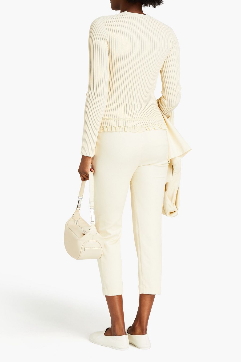 THEORY Ribbed-knit cardigan