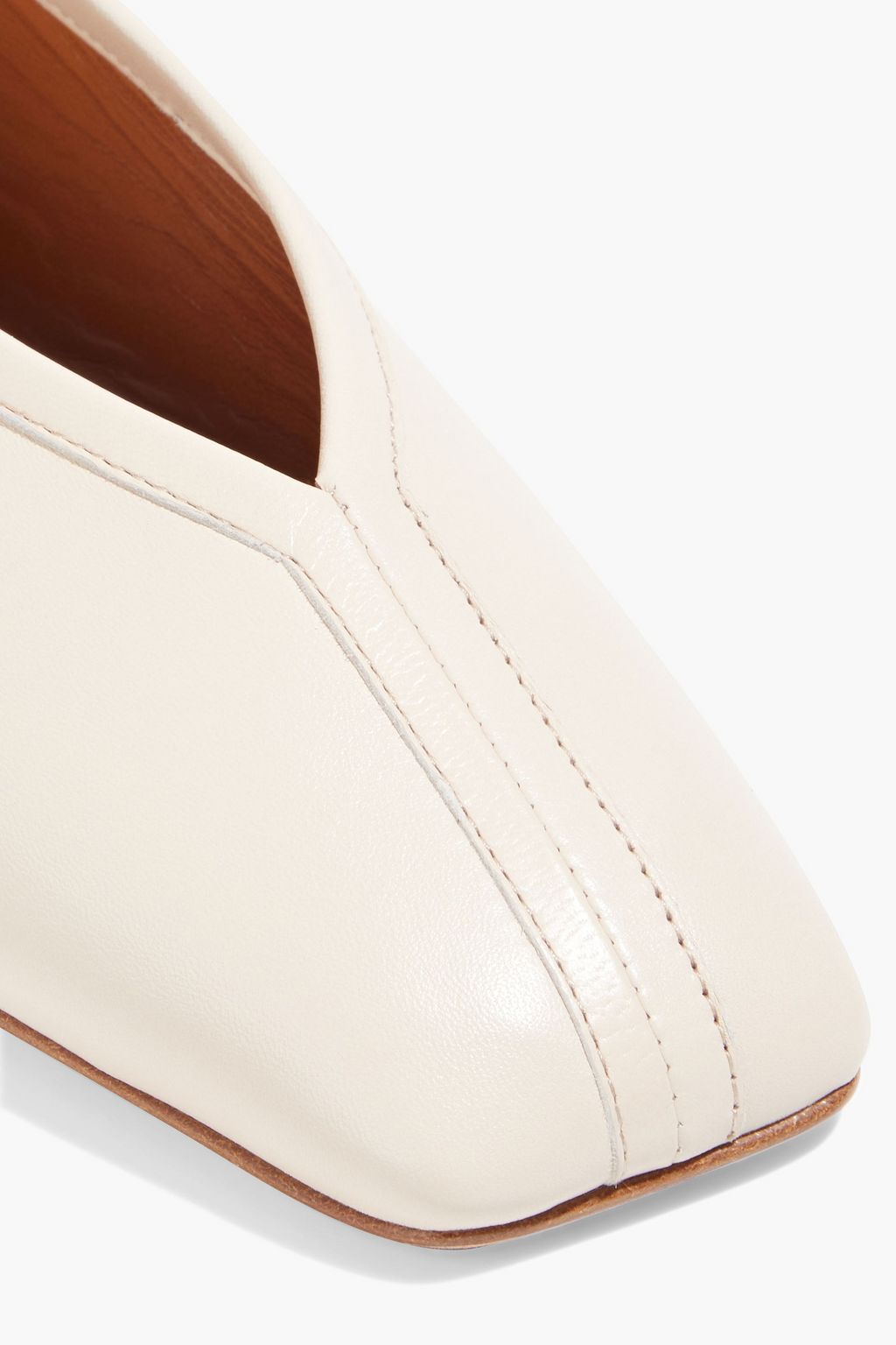 ROSETTA GETTY Leather ballet flats