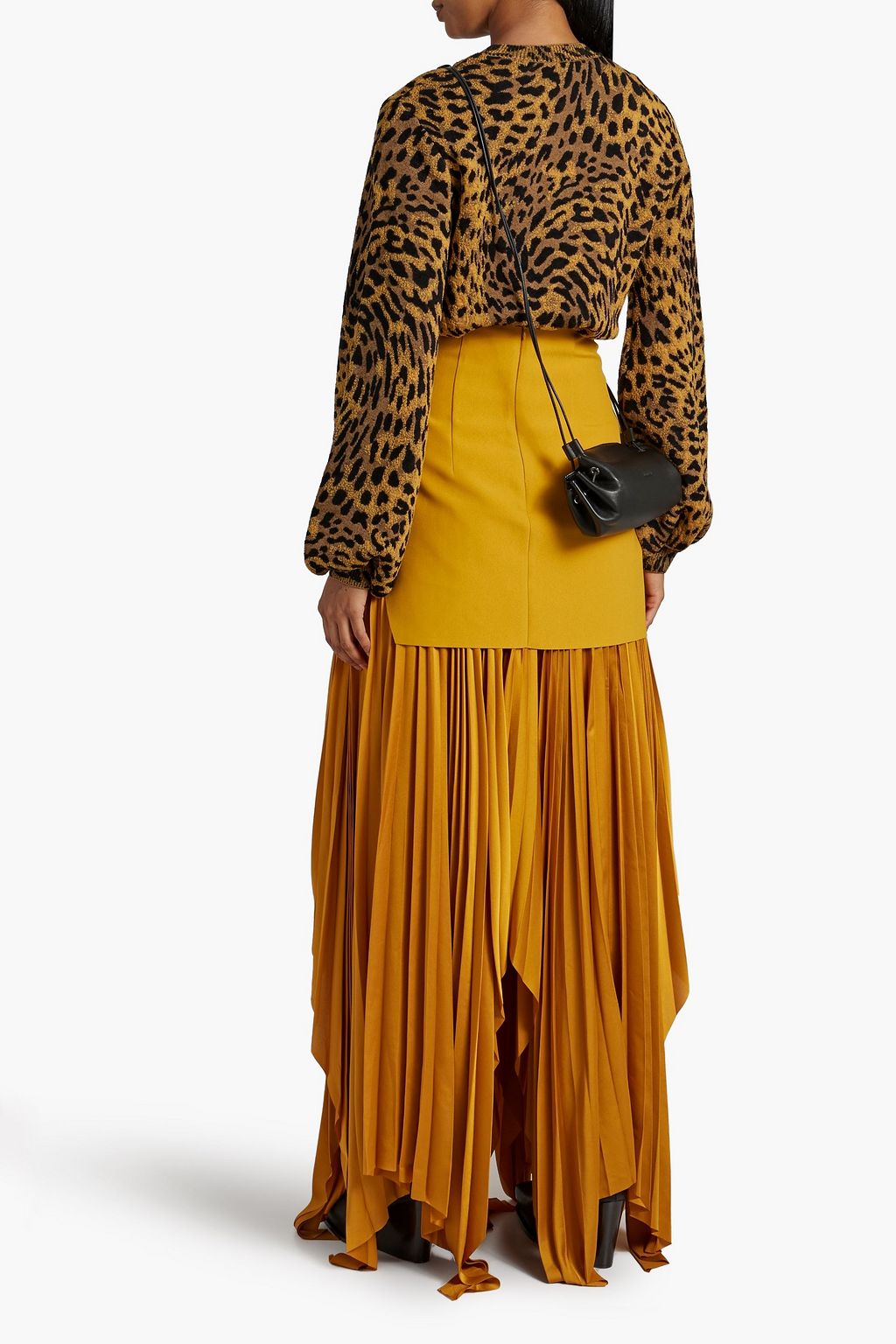 STELLA MCCARTNEY Leopard-jacquard sweater
