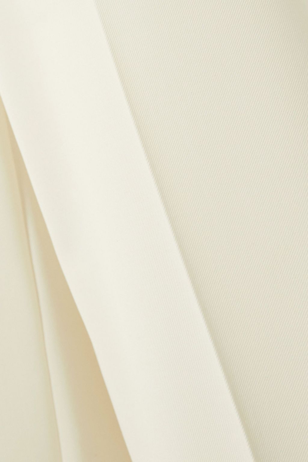 STELLA MCCARTNEY Cropped twill wide-leg pants