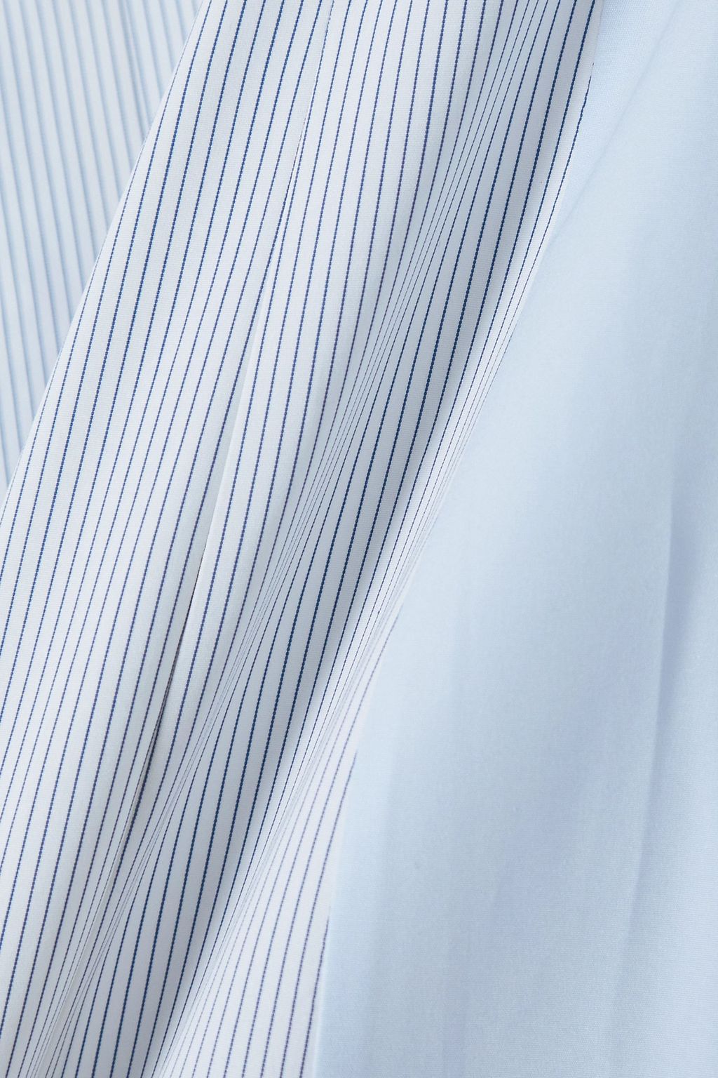 STELLA MCCARTNEY Pinstriped cotton shirt dress