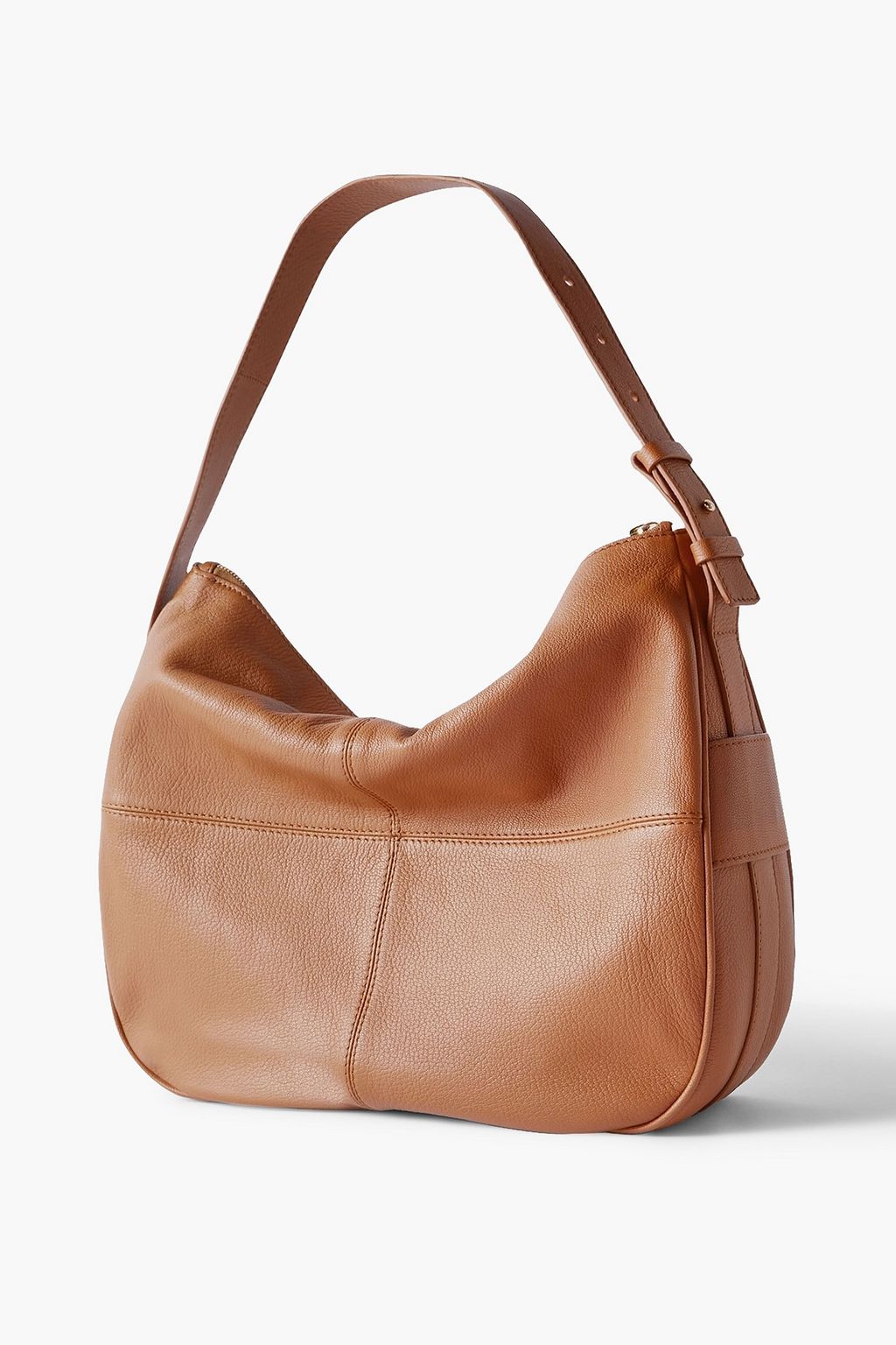 SEE BY CHLOÉ Hana suede and pebbled-leather shoulder bag