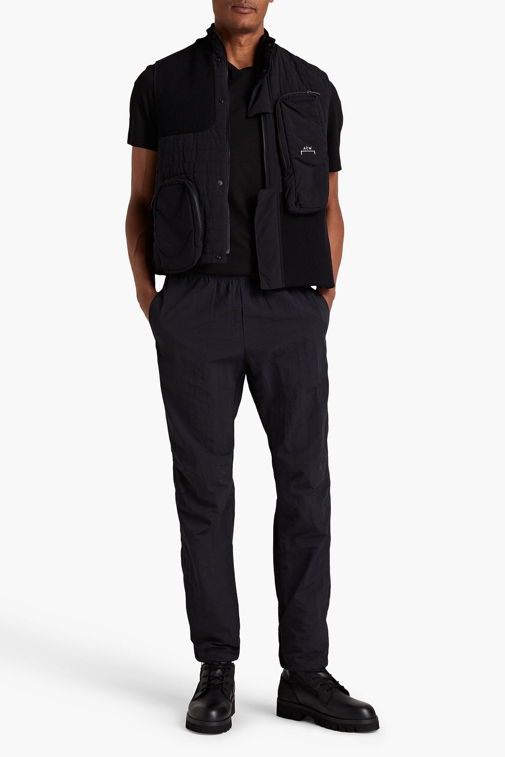JOHN ELLIOTT 쉘 테이퍼드 팬츠