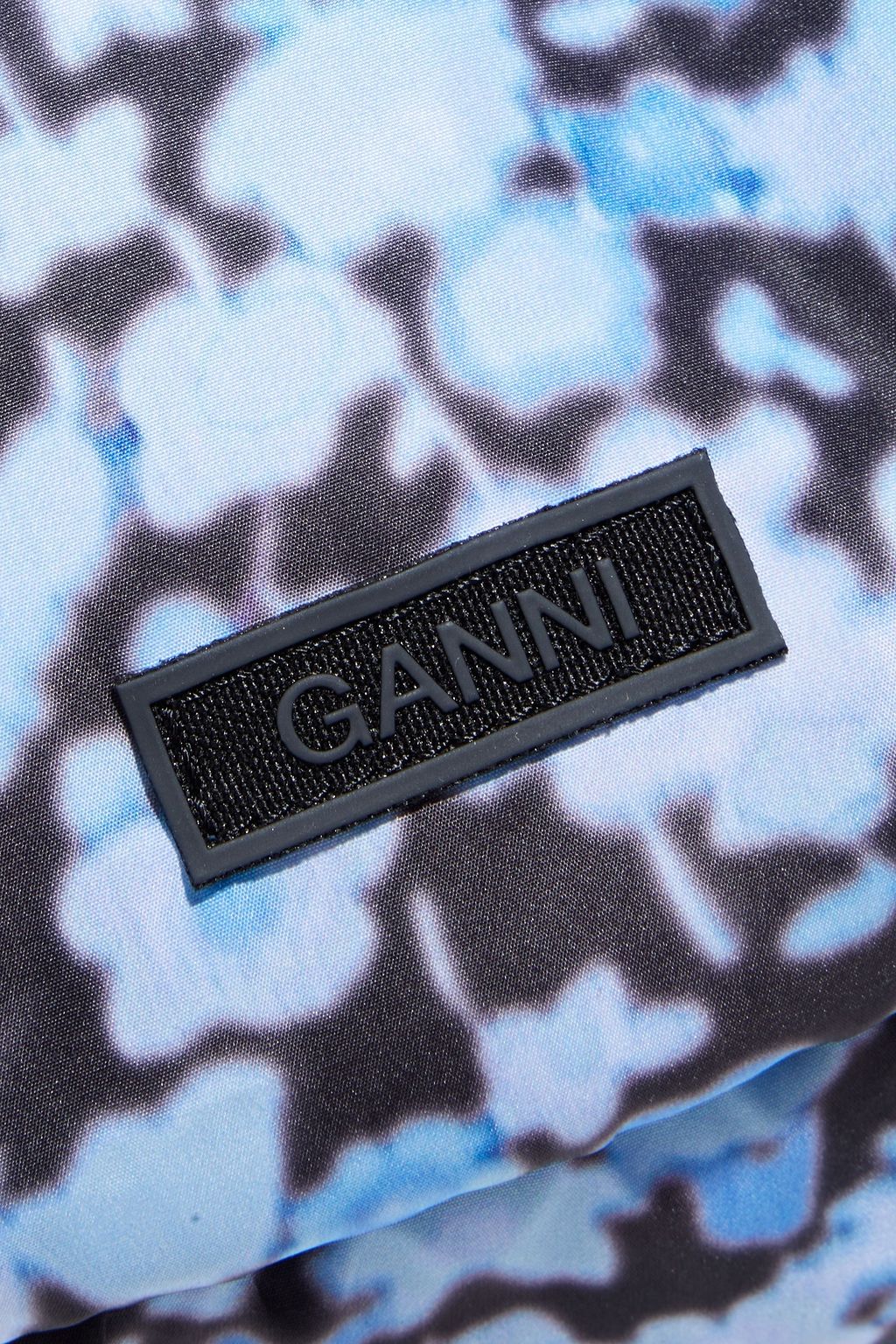 GANNI Bedruckte Tote Bag aus Shell