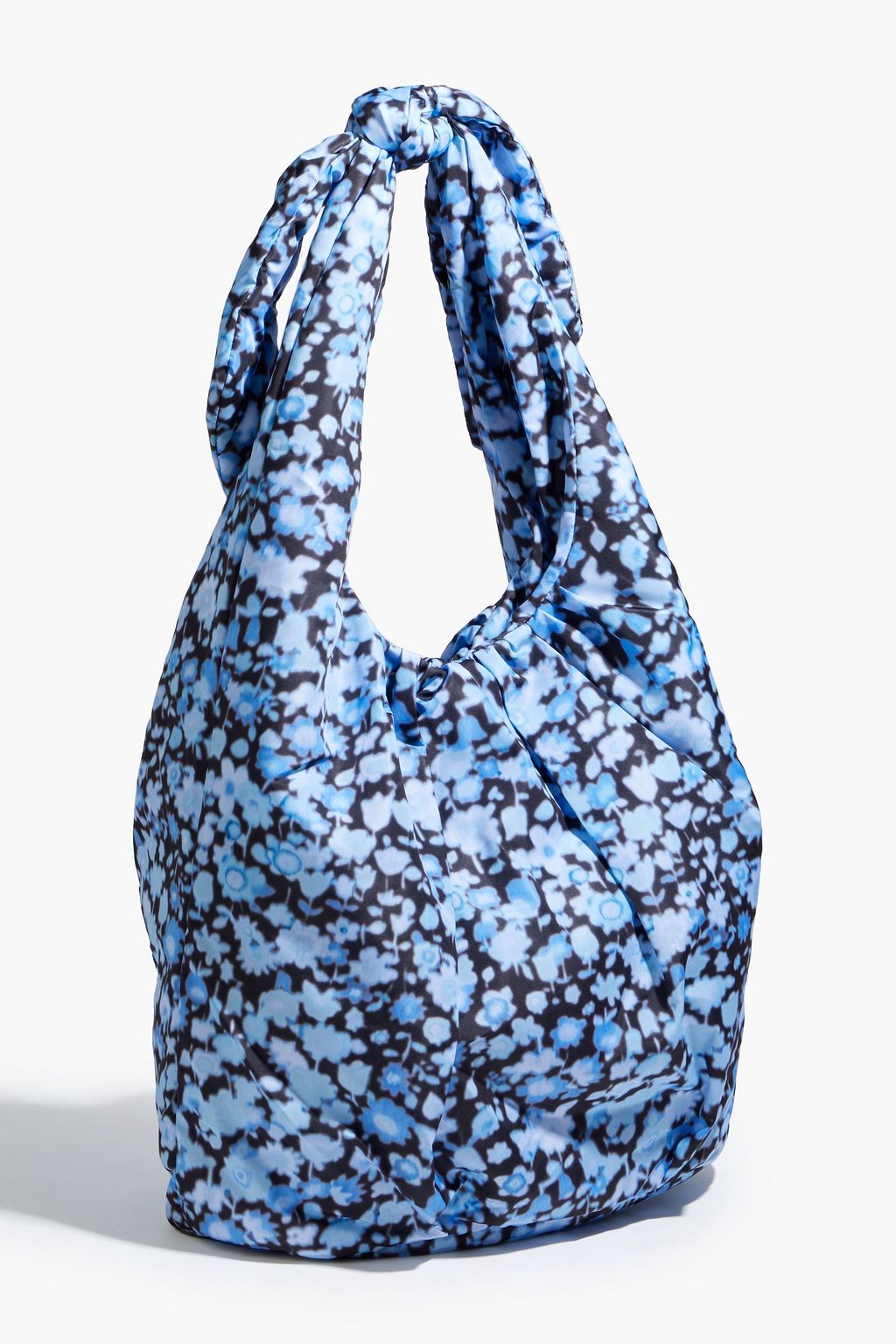 GANNI Bedruckte Tote Bag aus Shell