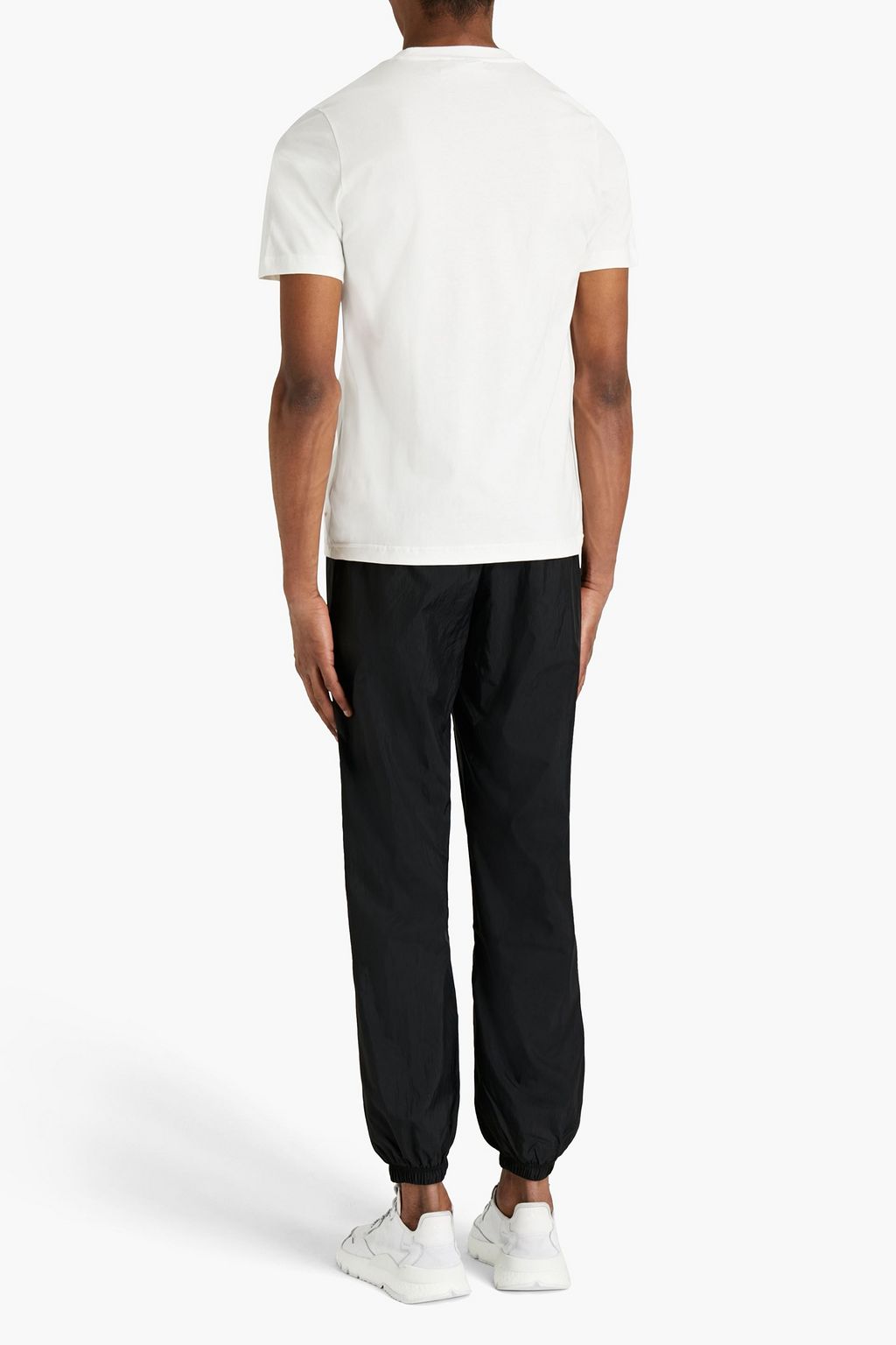 ADIDAS ORIGINALS Embroidered logo-print shell track pants