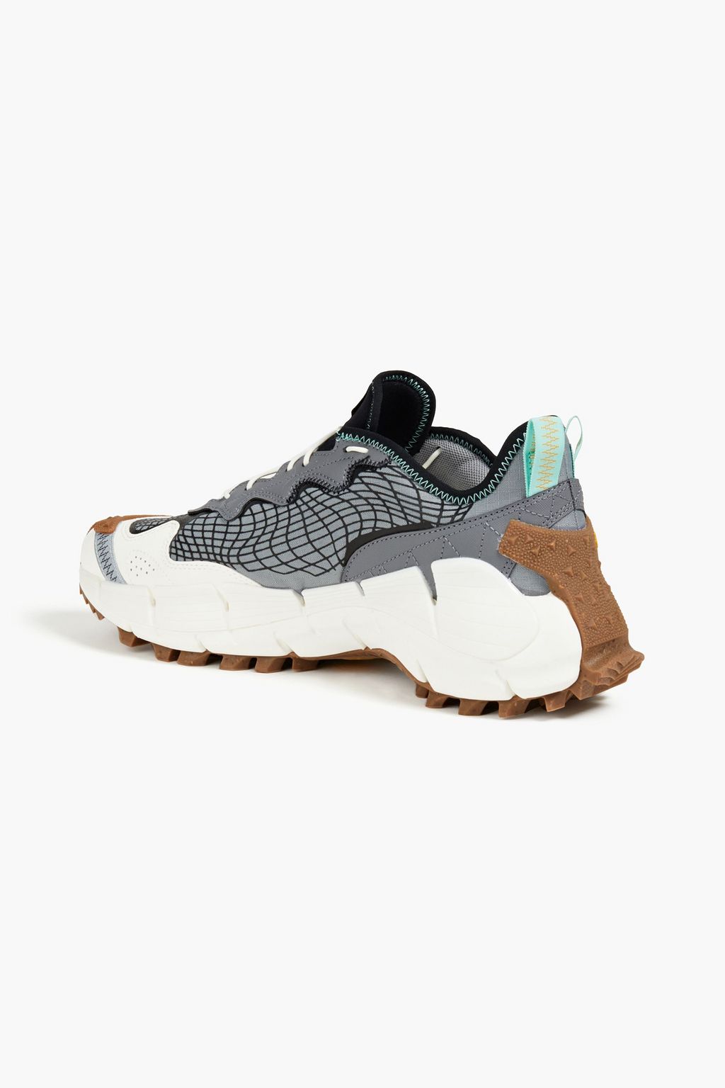 REEBOK Coated woven sneakers