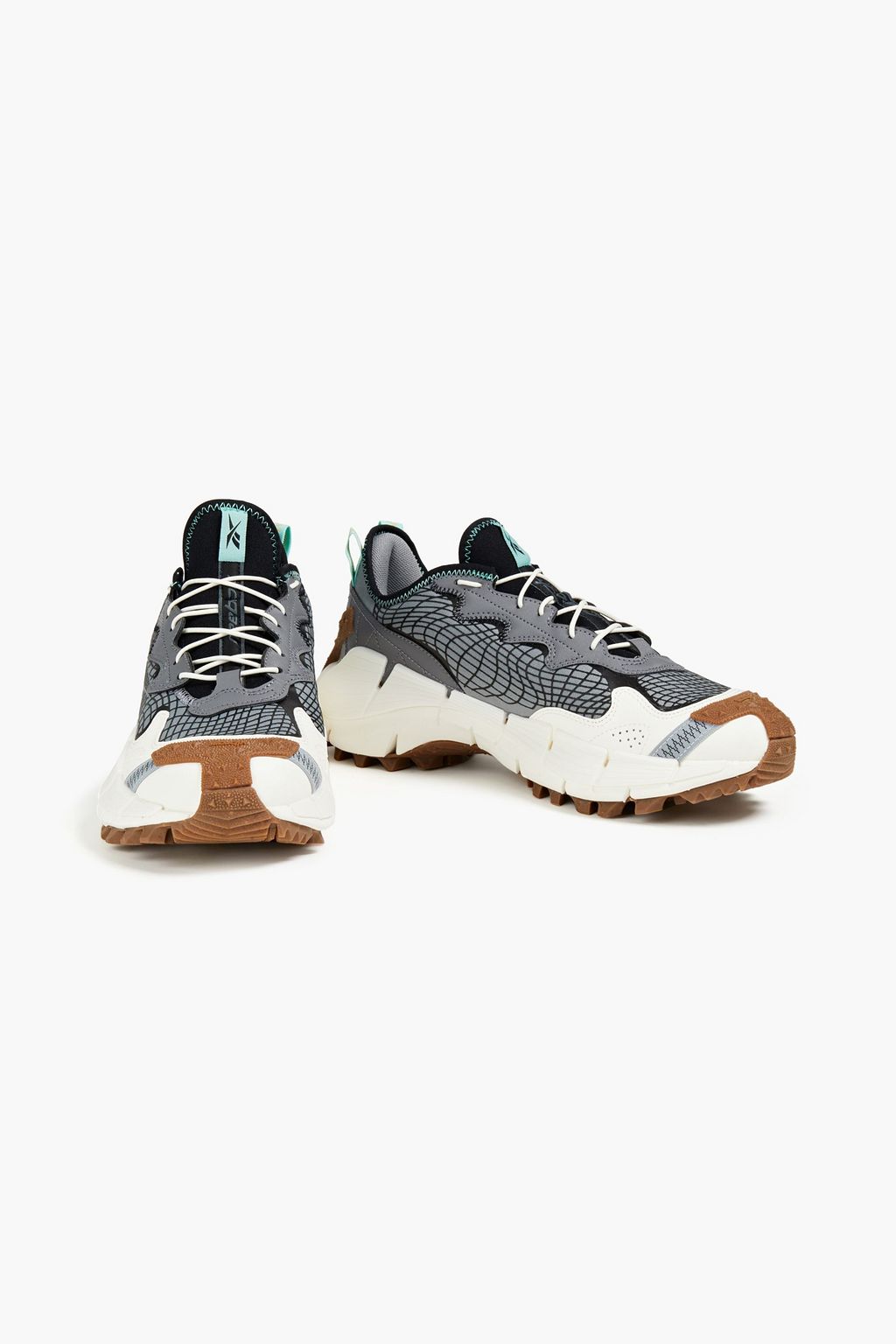 REEBOK Coated woven sneakers