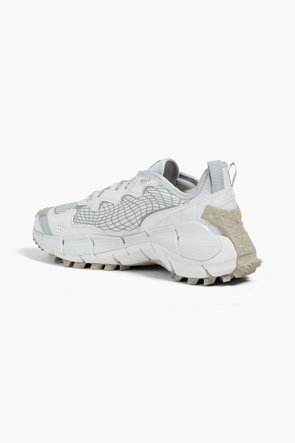 REEBOK Zig Kinetica II canvas and neoprene running sneakers